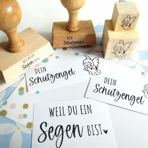 Stempel Schutzengel Segen Stempel Taufe Konfirmation Stempel Kommunion