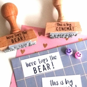 Stempel here taps the bear! This is big cinema!