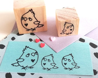 Stamp Canary Budgerigar