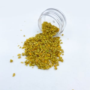 Crushed Amber Opal, Crushed Opal for Inlay, Inlay Material, Crushed Yellow Opal, Ring Making Supplies, Opal Rings, Yellow Opal for Sale