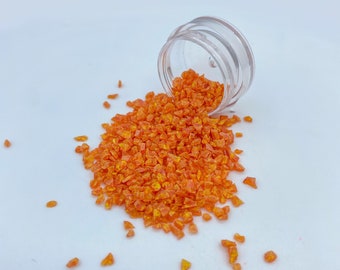 Crushed Salmon Opal, Crushed Opal for Inlay, Inlay Material, Crushed Orange Opal, Ring Making Supplies, Opal Rings, Opal Jewelry