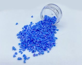 Crushed Cotton Candy Opal, Crushed Opal for Inlay, Crushed Blue Opal, Blue Opal for Sale, Inlay Material, Ring Making Supplies, Woodworking