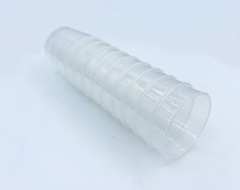 Resin Measuring Cups - 10 Pack, Medicine Cups 30 mL, Clear mixing cup, Disposable mixing cups, mixing cups for resin, resin jewelry supplies