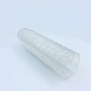 Mätkoppar i harts - 10-pack, medicinkoppar 30 ml, genomskinlig blandningskopp, engångsblandningskoppar, blandningskoppar för harts, smyckestillbehör i harts