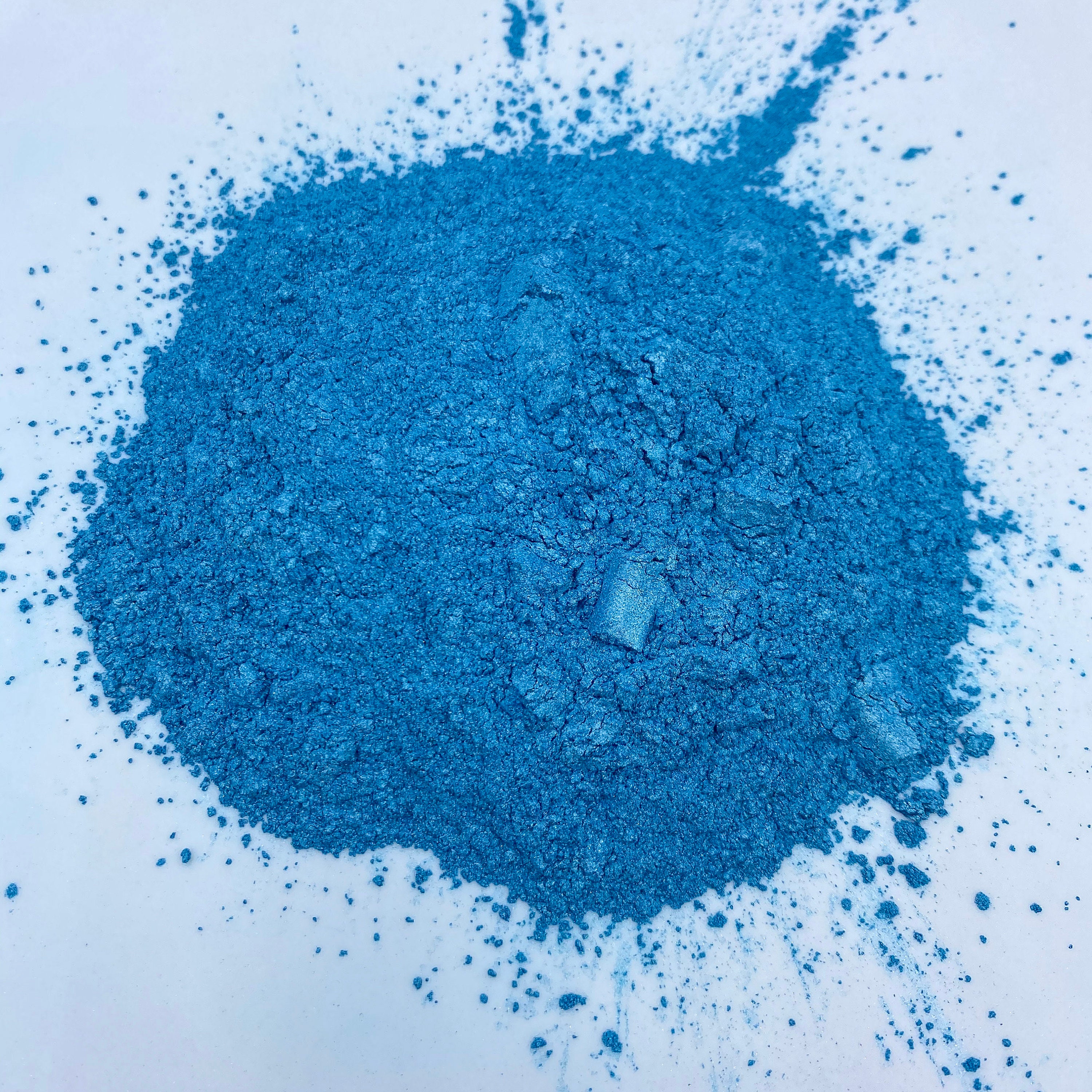 Maui Blue Color Pigment, Color Powder, Pigment Powder, Mica Pigment ...