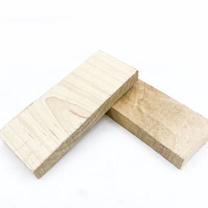 Maple Wood - Knife Handle Scales - Wooden Knife Scales - Knife Block