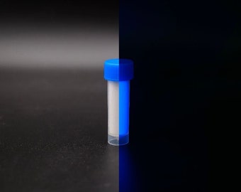 Blue Glow Powder, Ring Making Supplies, Glow in the Dark Pigment Powder, Glow Powder for Inlay, UV Glow Powder, Glow Ring, Resin Ring