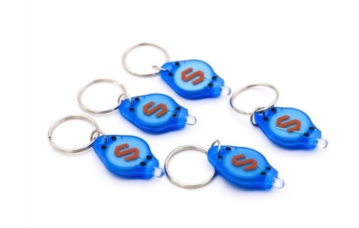 Powder Key Chain UV Keychain Flashlight: Glow Powder Charger - 10 Pack - Etsy