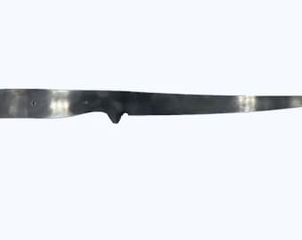Filetiermesser Messerrohling - Stahl Wasserstrahlschnitt - 80CRV2 - AEB-L - Made in USA