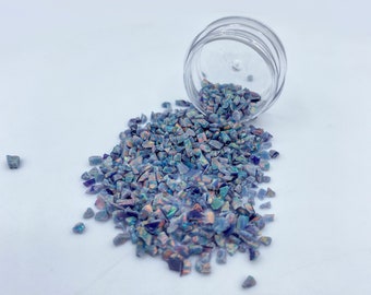 Crushed Sonic Grey Opal for Inlay, Jewelry Making, Ring Making, Woodworking, Raw Opal Ring, Opal Jewelry, Inlay Material, Resin Art