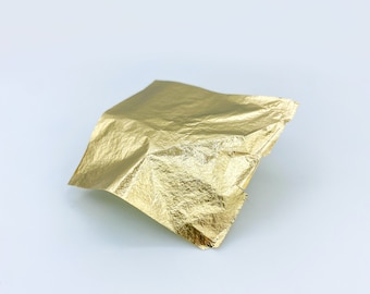 Láminas de oro de 24 quilates: incrustaciones de oro auténtico para arte con resina y joyería