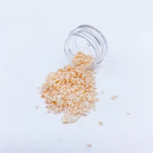 Crushed Peaches and Cream Opal, Crushed Opal for Inlay, Crushed Orange Opal, Orange Opal for Sale, Inlay Material, Ring Making Supplies