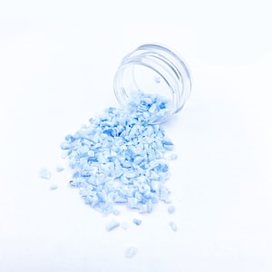 Crushed Unicorn Blue Opal, Crushed Opal for Inlay, Crushed Blue Opal, Blue Opal for Sale, Inlay Material, Ring Making Supplies