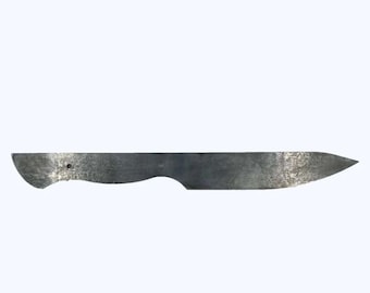 Schälmesser - Messerrohling - Stahl Wasserstrahlschnitt - 80CRV2 - AEB-L - Made in USA