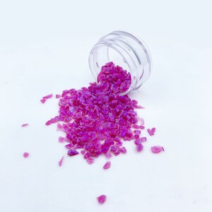 Crushed Electric  Purple Opal, Crushed Opal for Inlay, Crushed Purple Opal, Ring Making Supplies, Purple Opal, Opal Ring, Inlay Material