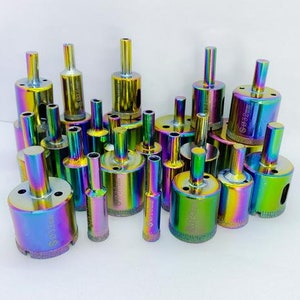 Diamond Hole Saws, Used for Ring Making, Glass Cutting, Marble Cutting, and Granite Cutting, Diamond Coated, Drill Bit Set