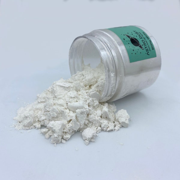 Shiny White Color Pigment, Color Powder, Pigment Powder, Mica Pigment Powder, White Color Pigment, Inlay Material, Ring Making Supplies