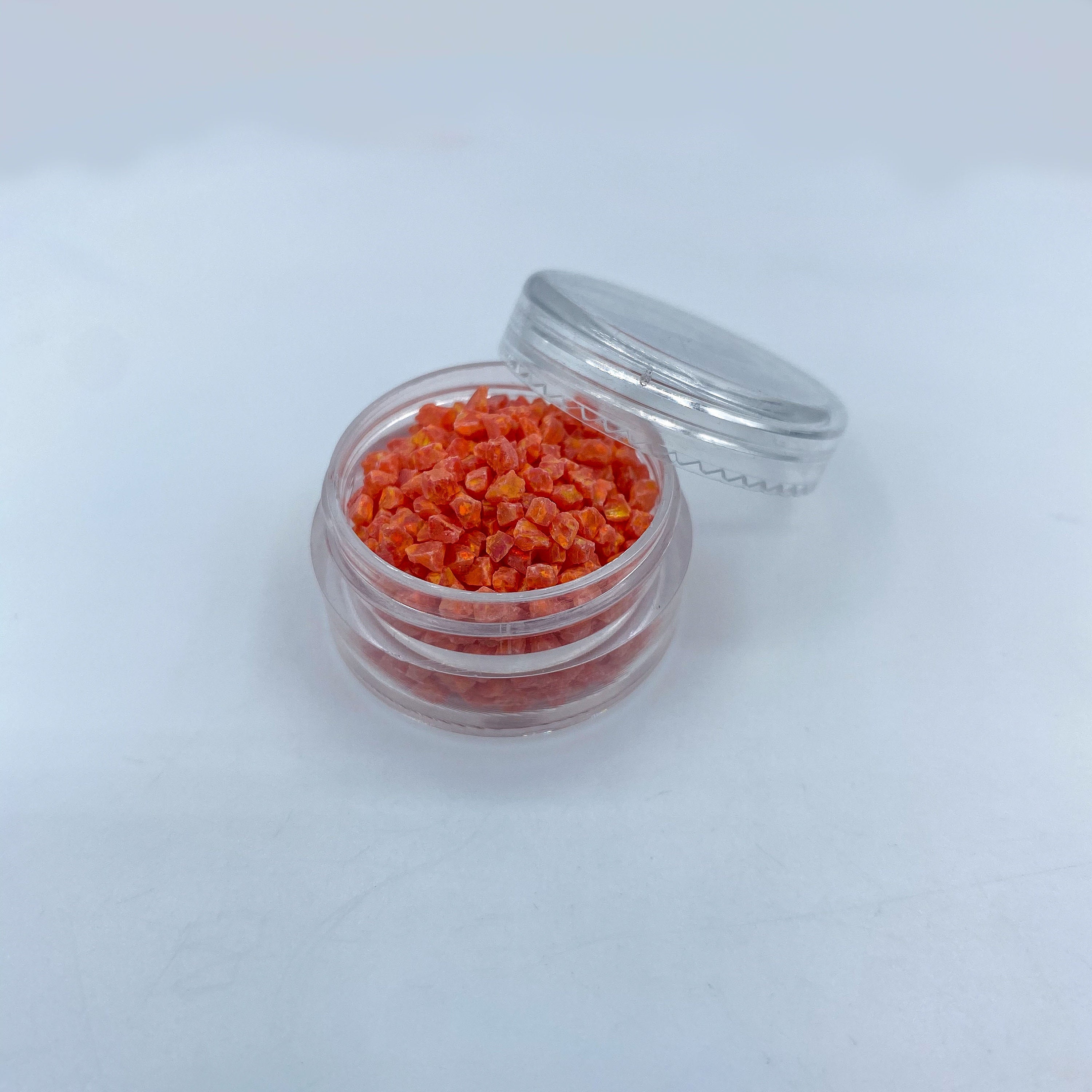 Crushed Candy Apple Red Opal: Ring Inlay Material (1 Gram) - Etsy