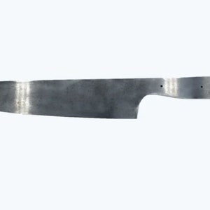 8-Inch Chef Knife Knife Blank - Steel Waterjet Cut - 80CRV2 - AEB-L - Made in USA