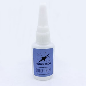 CA Glue - Thin Viscosity, Ring Adhesive, Cyanoacrylate Glue, Super Glue, Styrofoam Glue, Clear Glue, Ring Making Supplies, Jewelry Making
