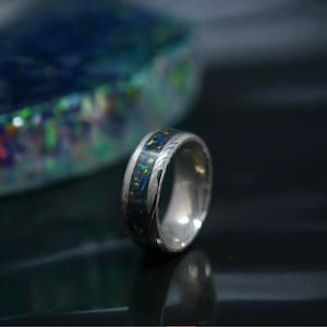 Vulcan Ring Making Kit, Ring Blanks, Titanium Ring, Inlay Ring, DIY Ring, Handmade Jewelry, Jewelry Making, Glow Ring