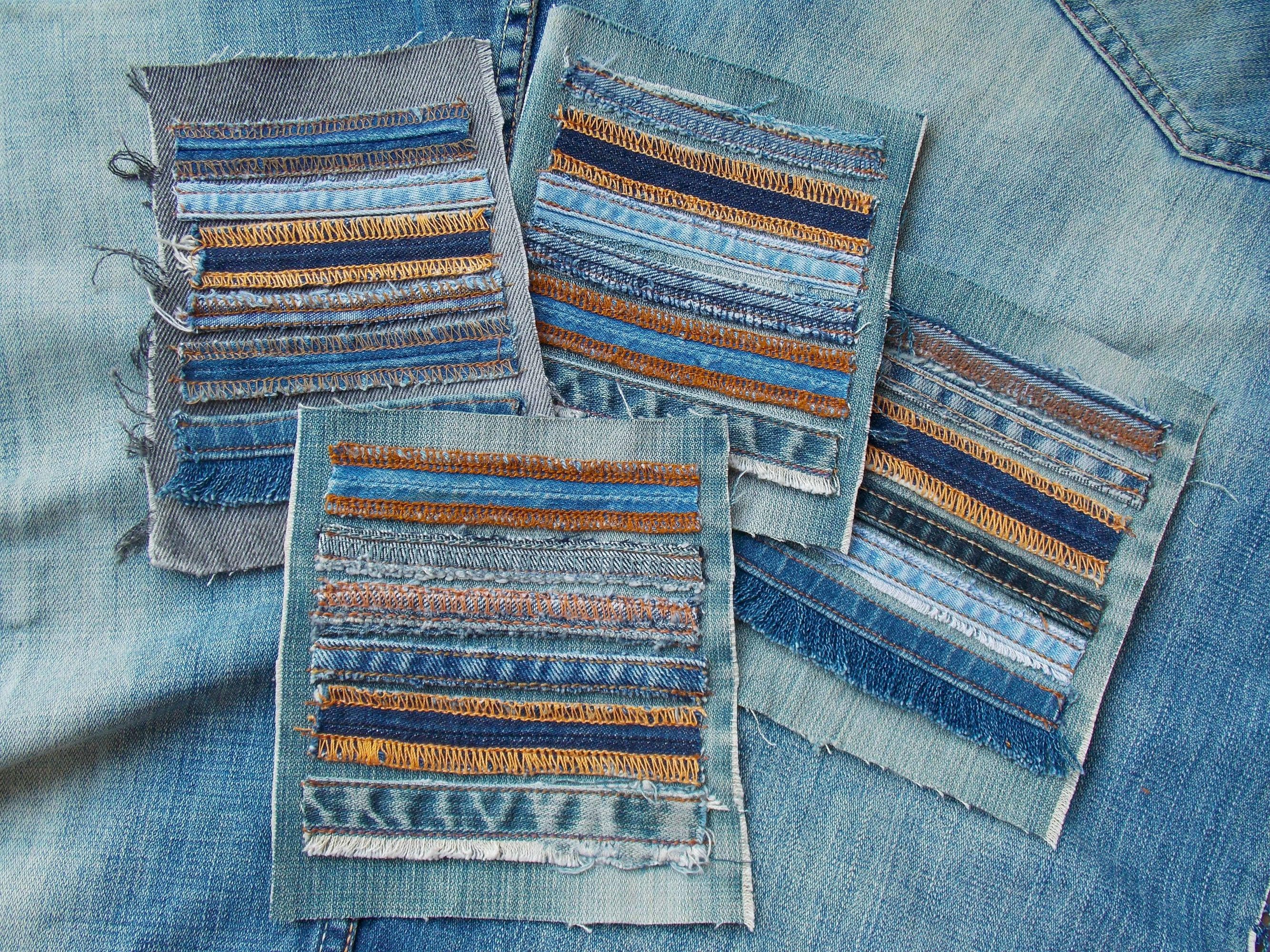 Rammendare pantaloni di jeans Italia