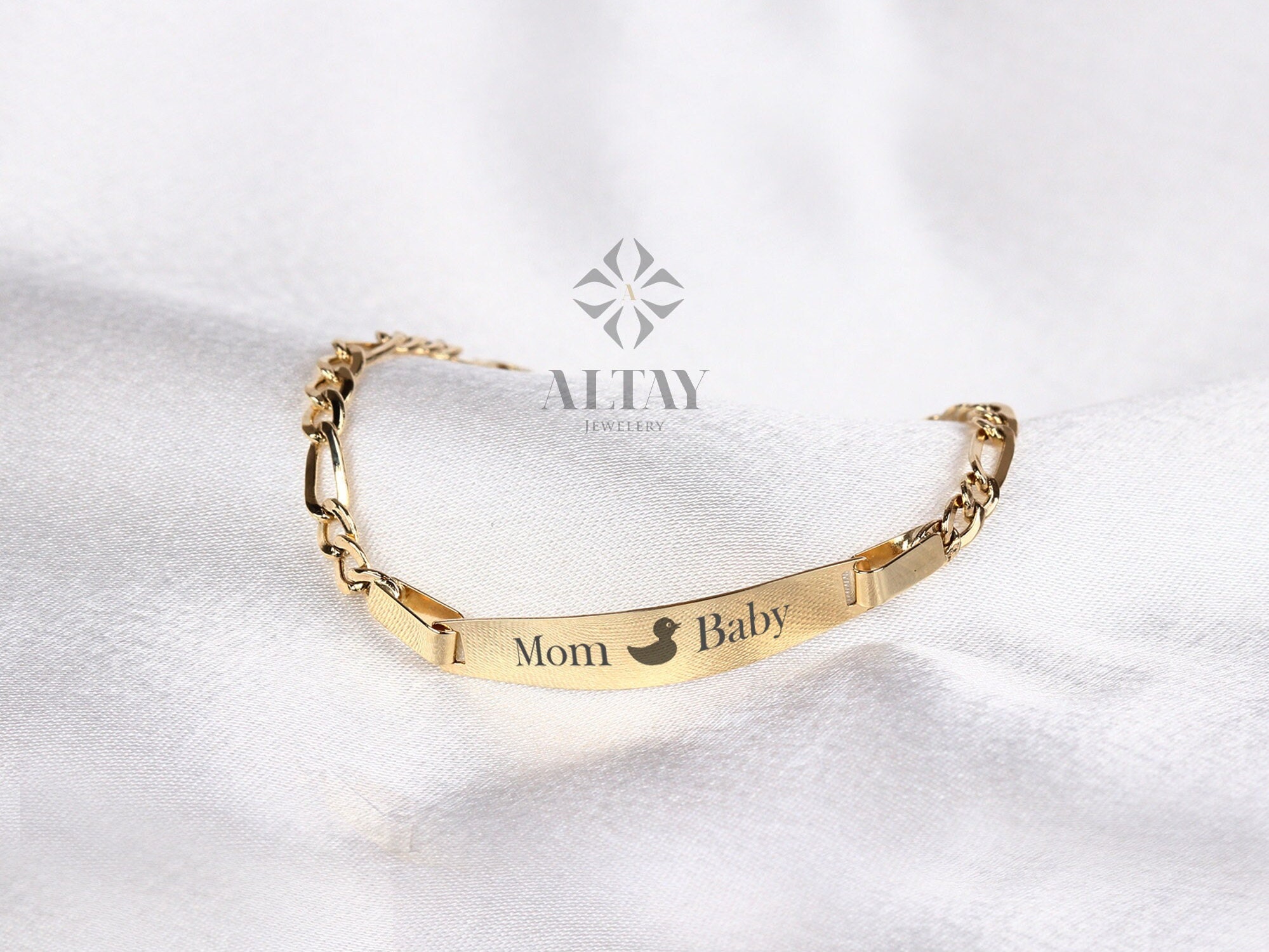 Personalized Name Baby Bracelet, Open Bangle Bracelet for Girl Boy Children  Free Engraving Baptism Christening – the best products in the Joom Geek  online store