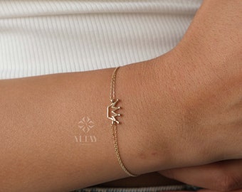 【FRICA】THE CROWN DROP BRACELET BTS Tete Jimin Namjoon favorite! frica / frica / crown drop