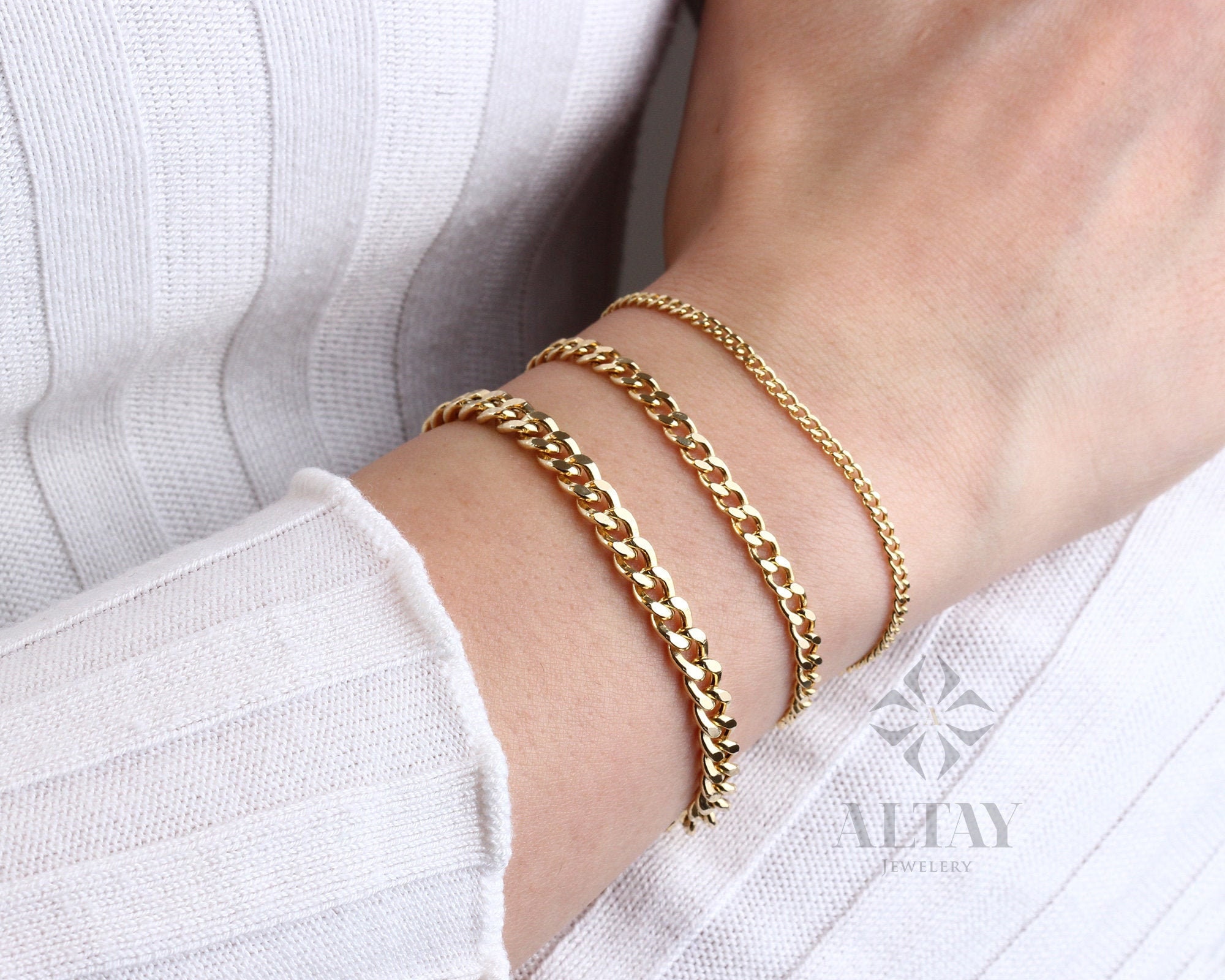 12mm 18Kt Gold IP Miami Cuban Chain Bracelet with CNC Precis  Meritage  Jewelers  Lutherville MD