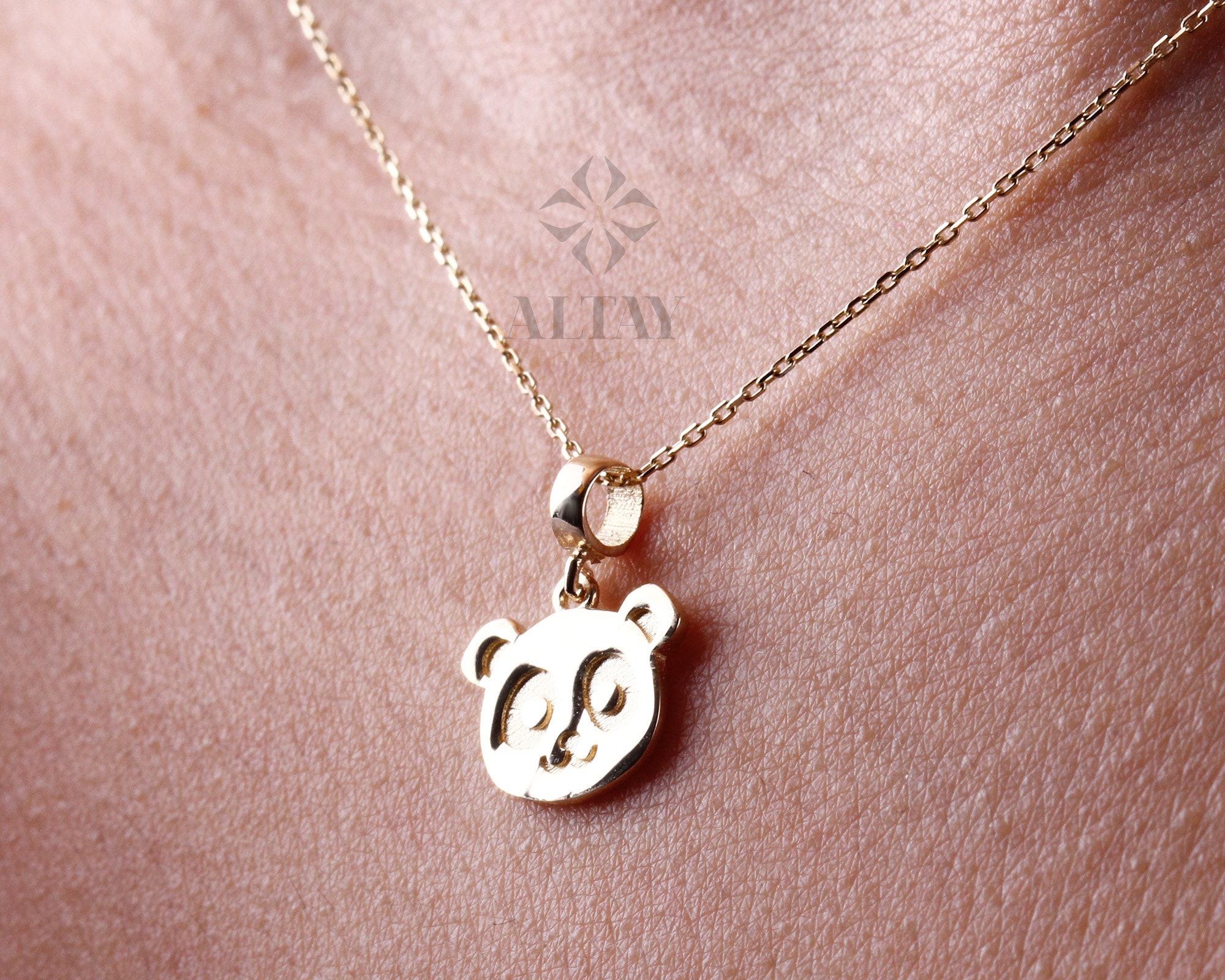 Buy AJS Cute Panda Pendant necklace For Women | Necklace Gift Women & Girls  | Cute Pendant | 3d pendant | fashion necklace for women Online at Best  Prices in India - JioMart.
