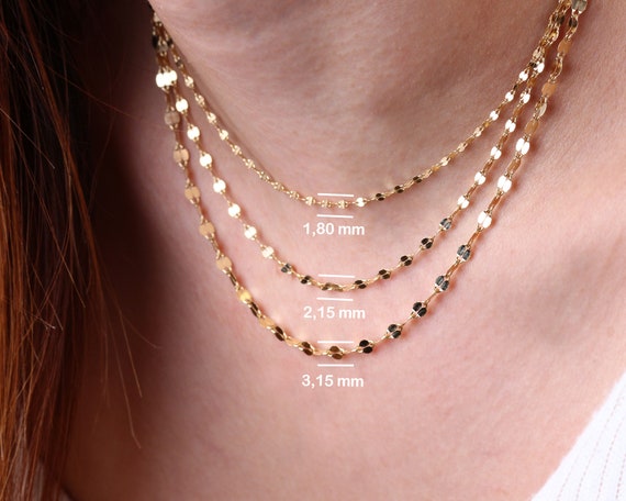 Ladies' 3.15mm Diamond-Cut Franco Snake Chain Necklace in 14K Gold