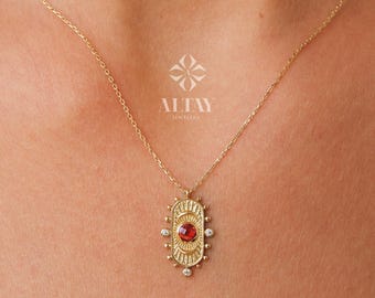 Gold Pendant, Necklace