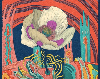 A View Into the Cave - Art Print