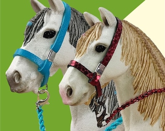 Koudbloedhalster "Klaus" model paardenaccessoires Schleich paard