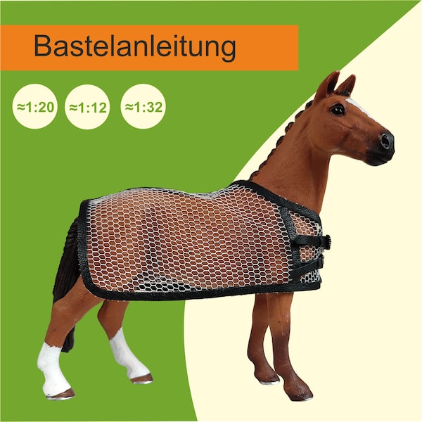 Instructions de bricolage feuille de mouche modèle accessoires cheval