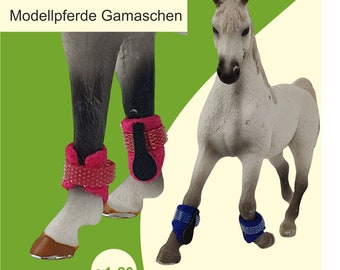 Polainas modelo "Pia" accesorios para caballos para caballos Schleich