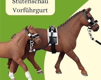 Ceinture de démonstration de jument, modèle cheval, accessoires cheval Schleich