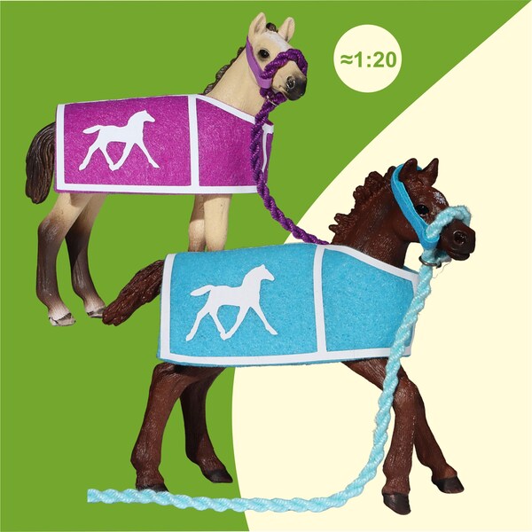 Schleich Horse Blanket Etsy