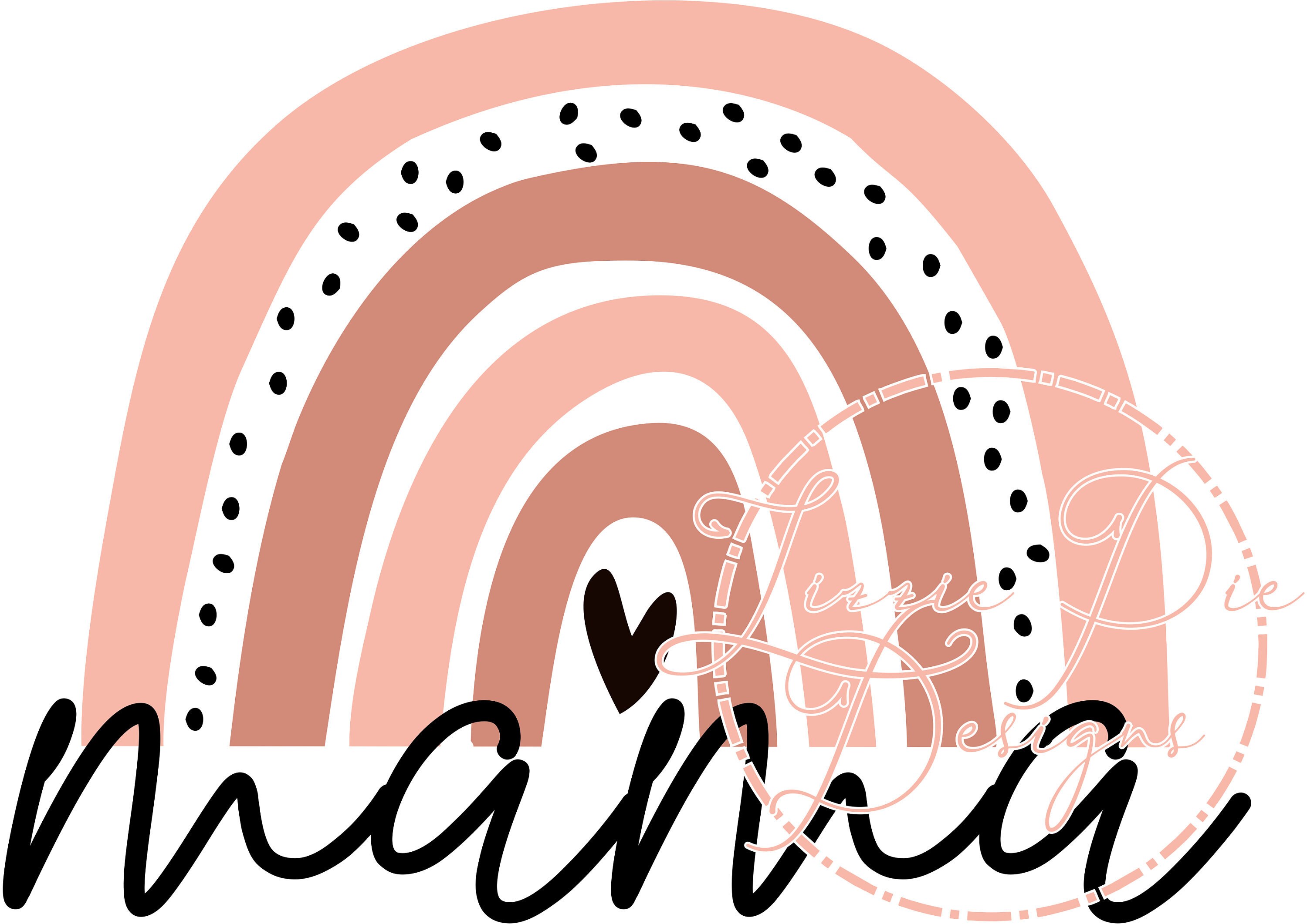 Download Mama Rainbow Cdr Png Svg File Etsy