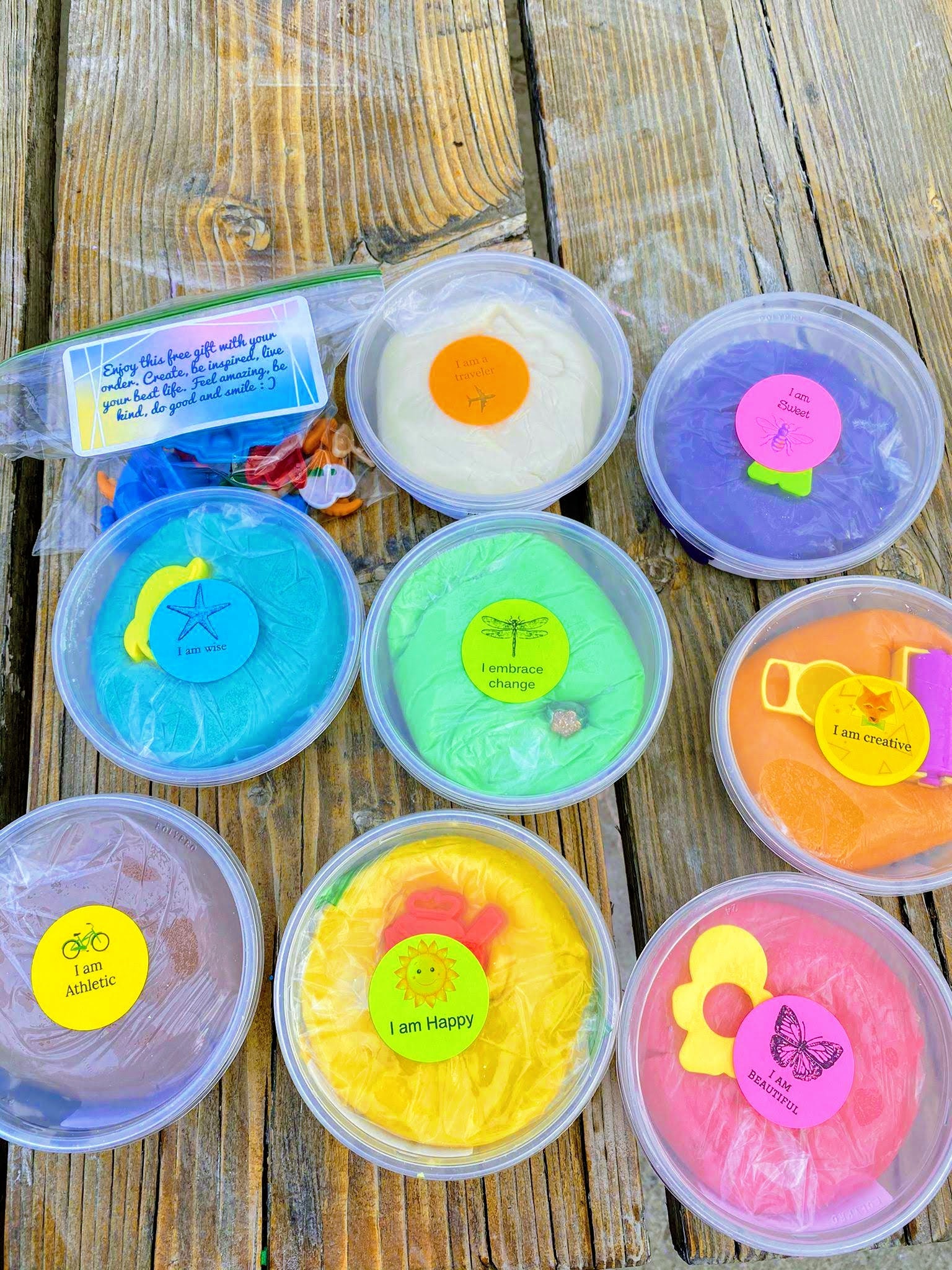 Natural Soft and Safe Scented Play Dough 8 Colors 5 and 10 Etsy