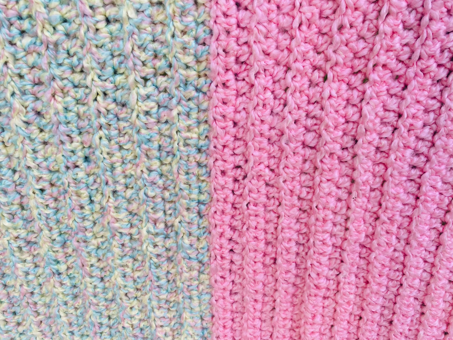 Supersoft Hand Crocheted Blanket With Homespun Acrylic Yarn Etsy