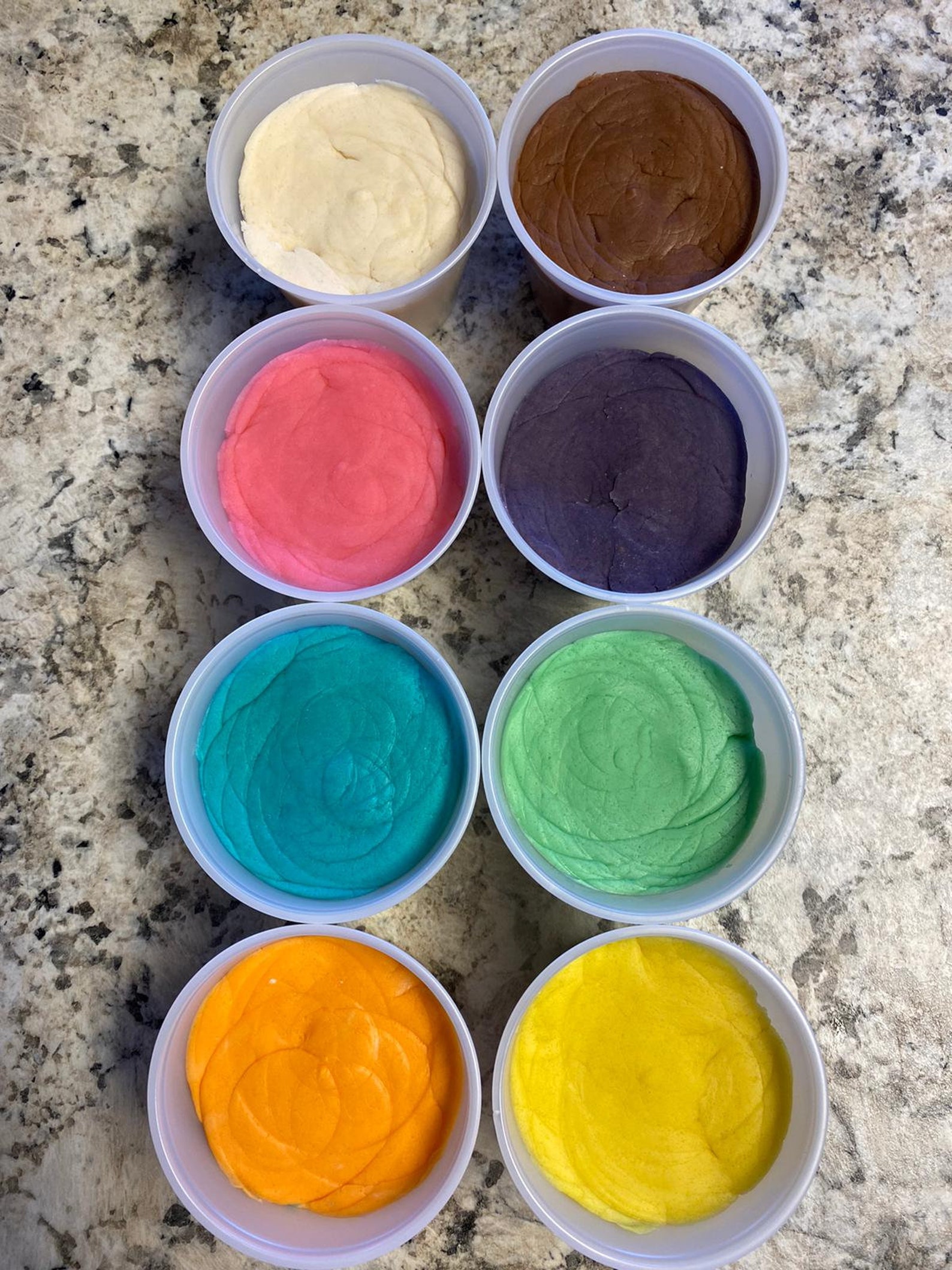 Natural Soft and Safe Scented Play Dough 8 Colors 5 and 10 Etsy