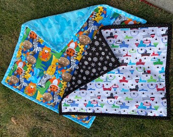 Adorable Doll Blankets | Car Seat Cozy | Paw Patrol, Lion King, Zoo Animals, Mickey Mouse, Ocean Turtles, Frozen, Forest Friends & more