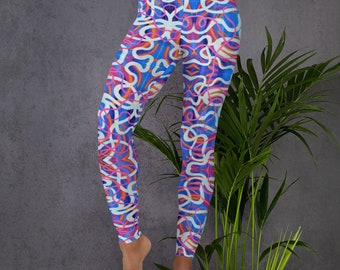 COLORIDOS LEGGINGS ABSTRACTOS