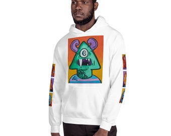 ALL OVER CREATURE sudadera con capucha