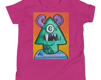 CAMISETA DE NIÑO TATUAJE MONSTRUO