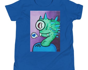 MONSTER LOVE Camiseta juvenil
