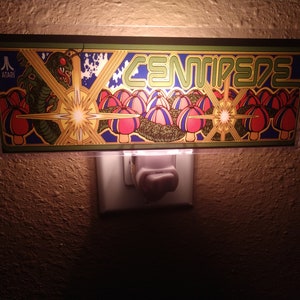 Centipede Arcade Marquee 2.5&quot; x 6.5&quot; Night Light