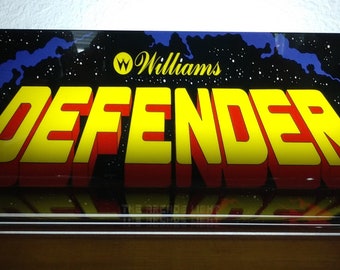 Defender #2 The Original Arcade Light 4" x 11"