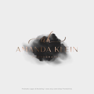 Premade Logo Design, Boutique logo, Watercolor logo, Signature logo, Cosmetic logo, Nail logo, Beauty logo, Interior design logo